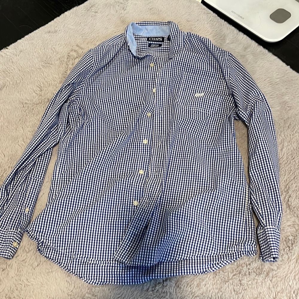 Chaps Men’s Long Sleeve Button Down Shirt
